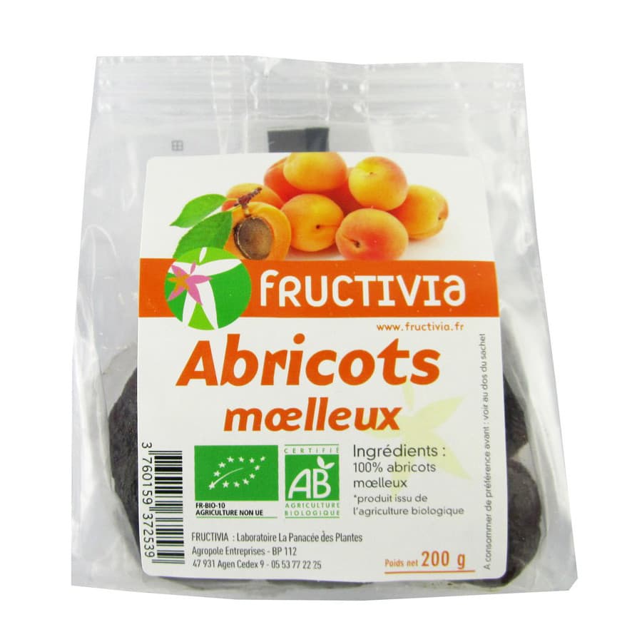 Abricots secs entier calibre 4 Bio - Fournisseur en Abricots Bio