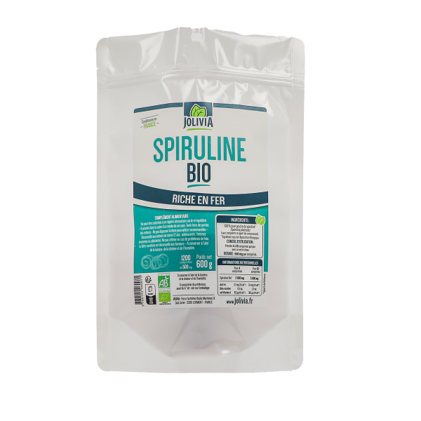 Spiruline Bio - 1200 comprimés de 500 mg